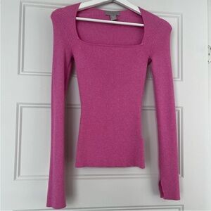 Ribbed long sleeve